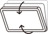 +34°~-34° icon