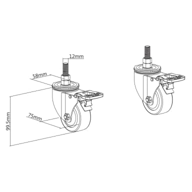 View LVS02-CASTER - Image